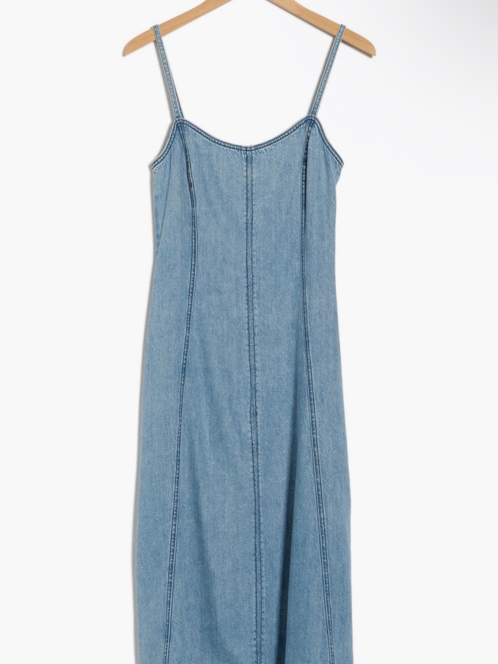 Rag & Bone Spencer Martyna Denim Midi Dress Size 6 - Picture 3 of 6